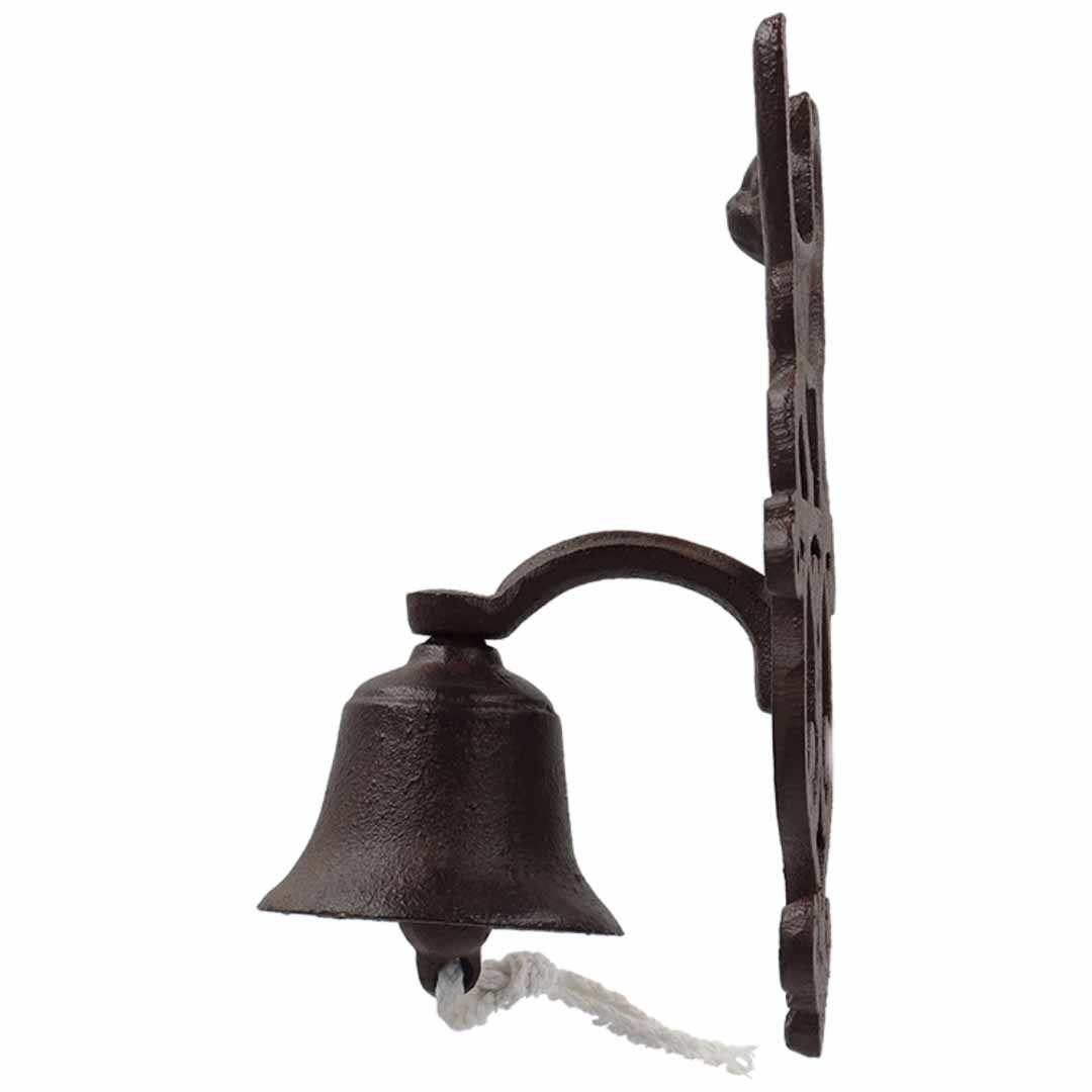 Türglocke mit Katze aus Gusseisen