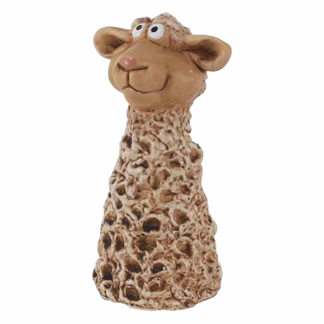 Zaunhocker Schaf klein aus Keramik
