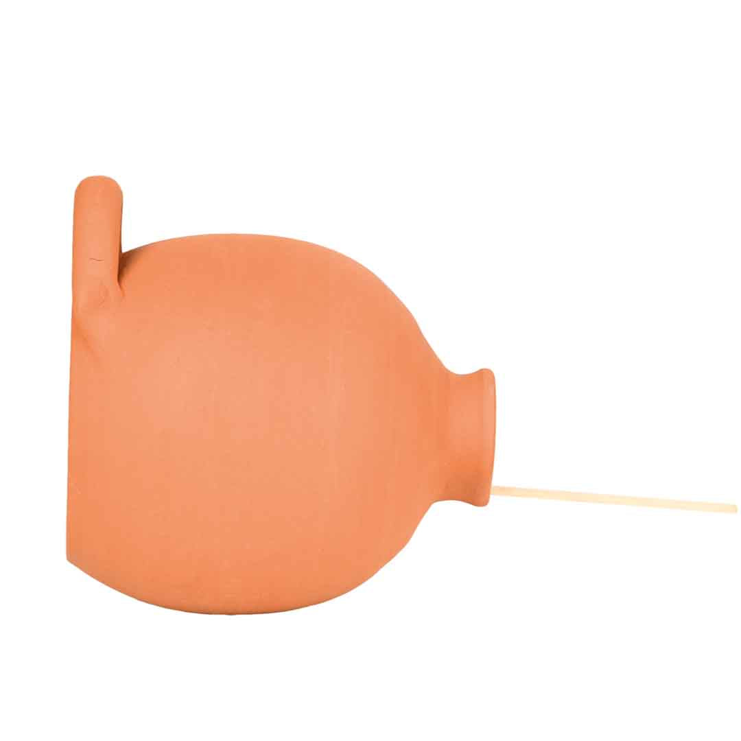 Nistkasten Vogeltopf für Meisen und Sperlinge Terracotta