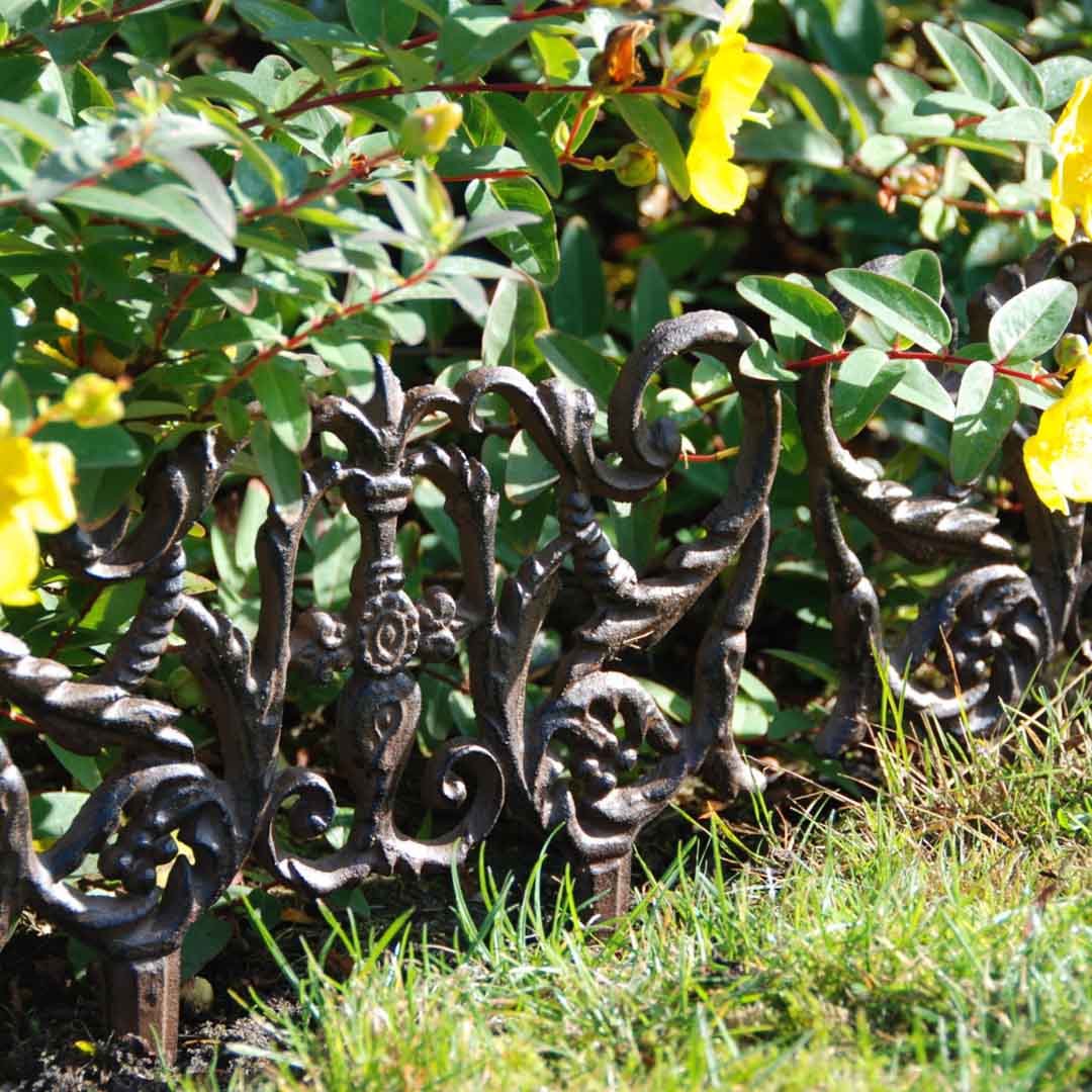 Anmutiger Beetzaun Rankgitter für Blumenkästen Gusseisen