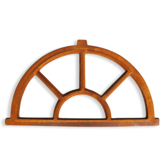 Großes halbrundes Stallfenster 68 cm x 36 cm
