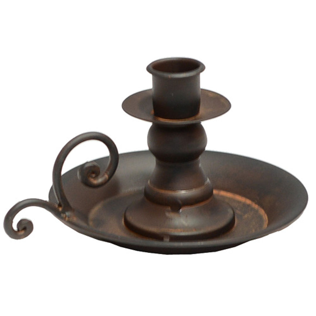 Rustikaler NEMEA Kerzenhalter aus Eisen, 9 cm hoch
