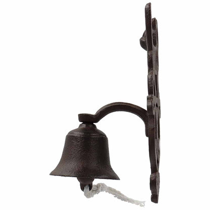 Türglocke mit Katze aus Gusseisen