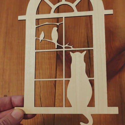 Ornament Dieselross aus Holz – mit filigraner Gravur