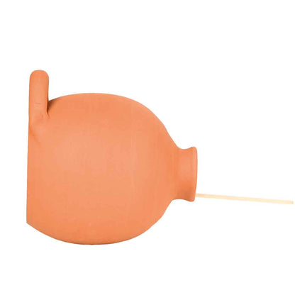 Nistkasten Vogeltopf für Meisen und Sperlinge Terracotta