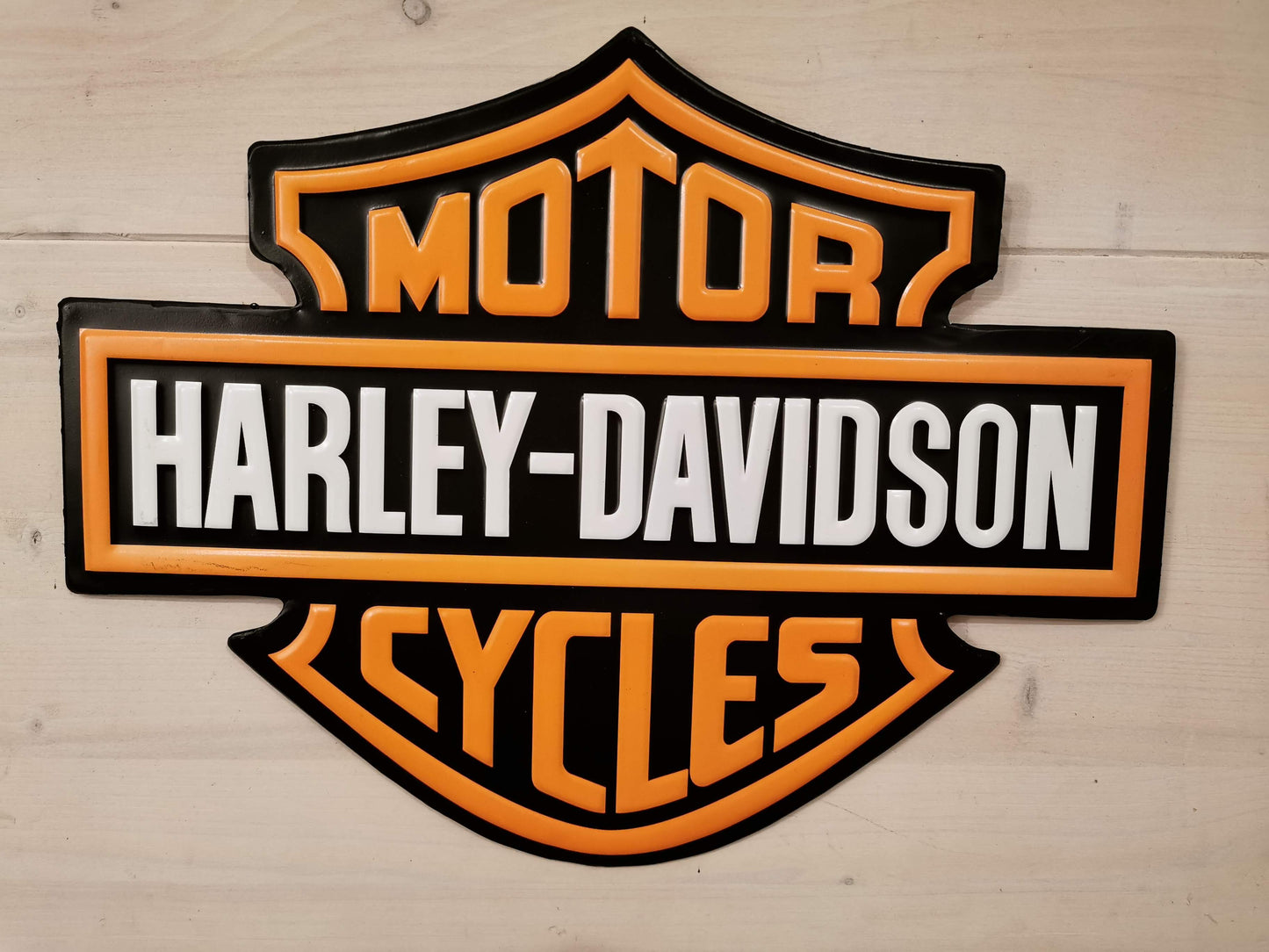 Blechschild Harley-Davidson geprägtes Werbeschild 02